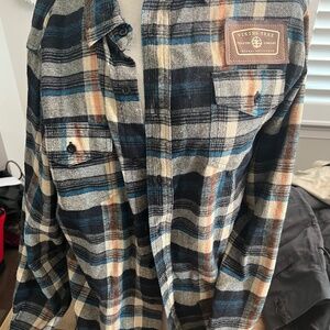 Burnside flannel size Large